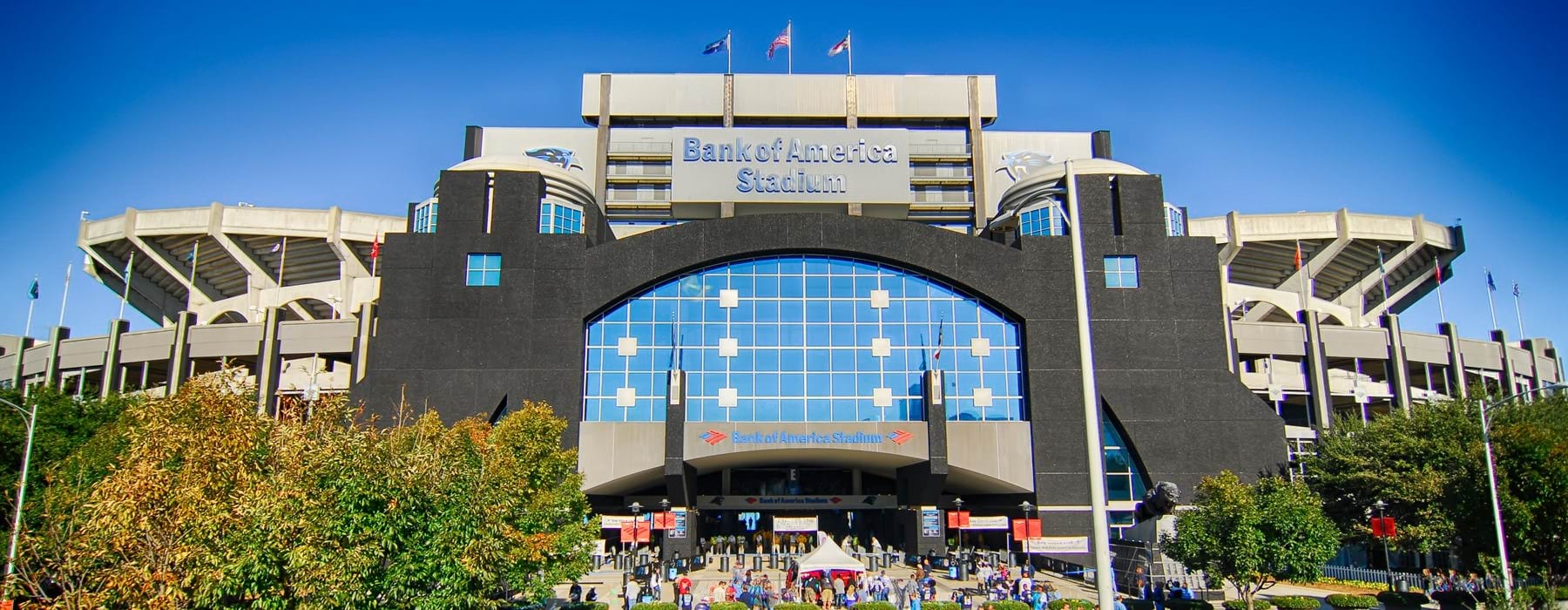 Bank of America Stadium entrance
